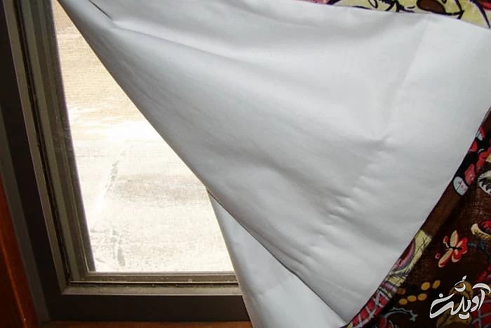 پرده بدون آستر 